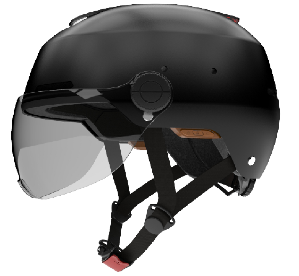 EH60GL  Bluetooth + light  helmet